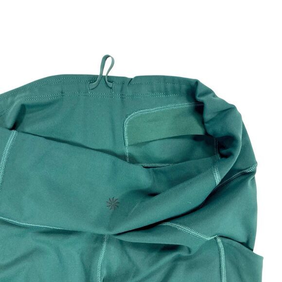 Athleta Leggings Women S Teal Green Up For Anything Athletic Yoga Stretchy Comfy - Picture 15 of 16